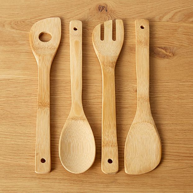 4 Piece Bamboo Utensil Set  Target  Australia 