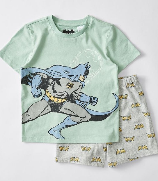 Batman Glow In The Dark Pyjama Set