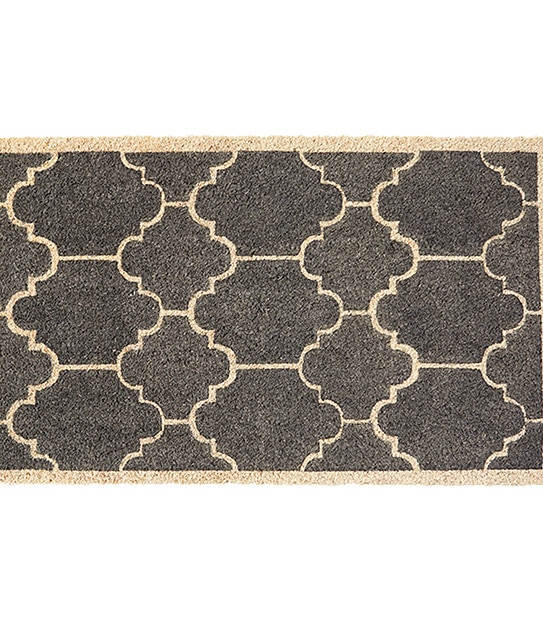 Printed Coir PVC Backed Outdoor Mat
