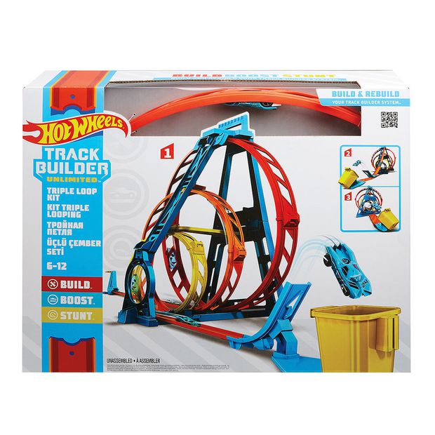 hot wheels track boosters loops curves