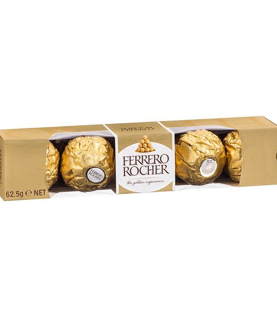 Ferrero Rocher 5 Pack - 62.5g
