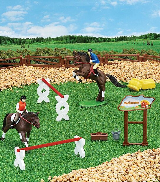 Farmyard Horse Figures Set Assorted