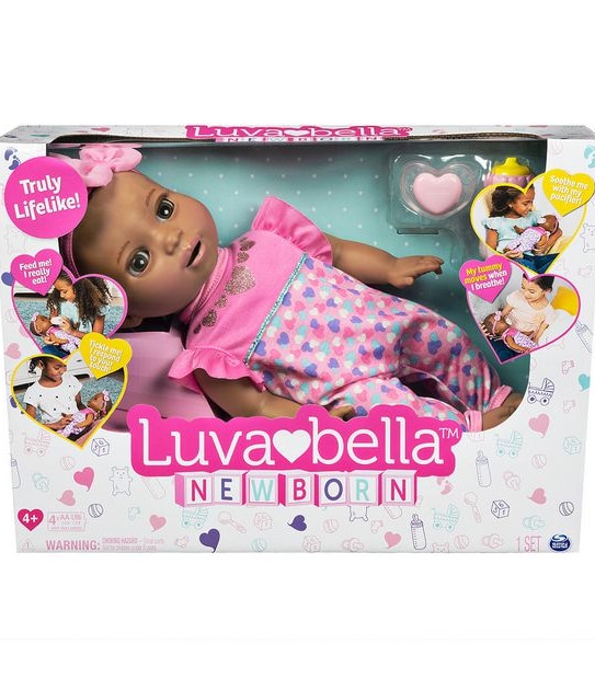 Luvabella - Newborn Dark Hair Doll