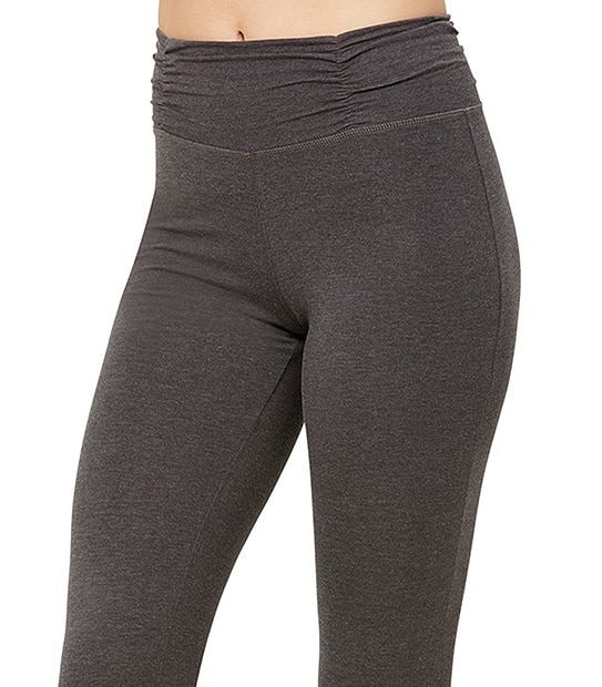 Active 3/4 Yoga Pants - Charcoal Marle