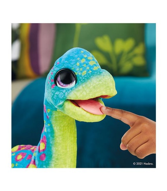 FurReal Snackin’ Sam the Bronto Interactive Animatronic Plush Toy