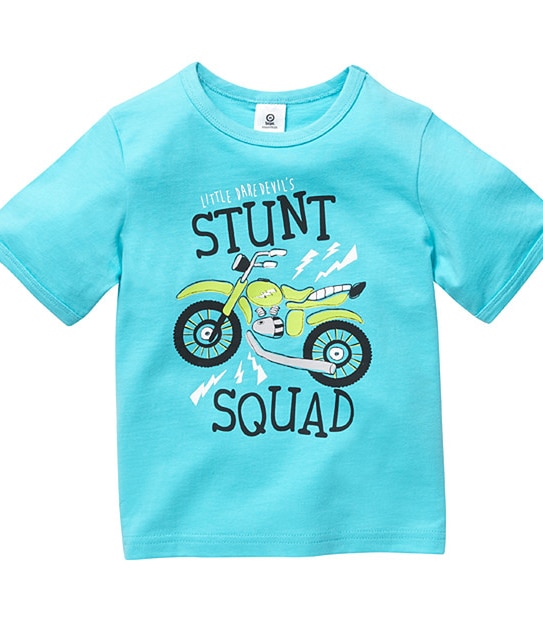 Boys' Essentials Printed T-Shirt - Capri