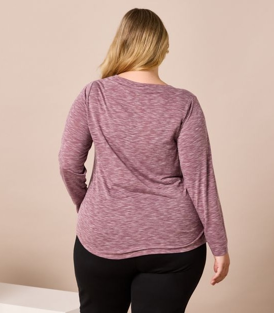 Fila Isa Plus Size Long Sleeve Flow T-Shirt