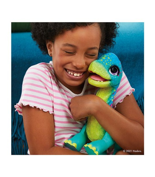 FurReal Snackin’ Sam the Bronto Interactive Animatronic Plush Toy