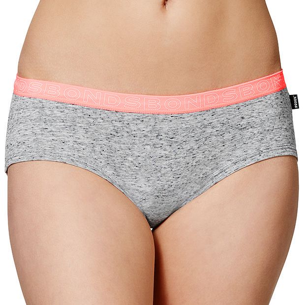 Bonds Hipster Boyleg Briefs - Granite Marle Bonds Hipster Boyleg Briefs - Granite Marle