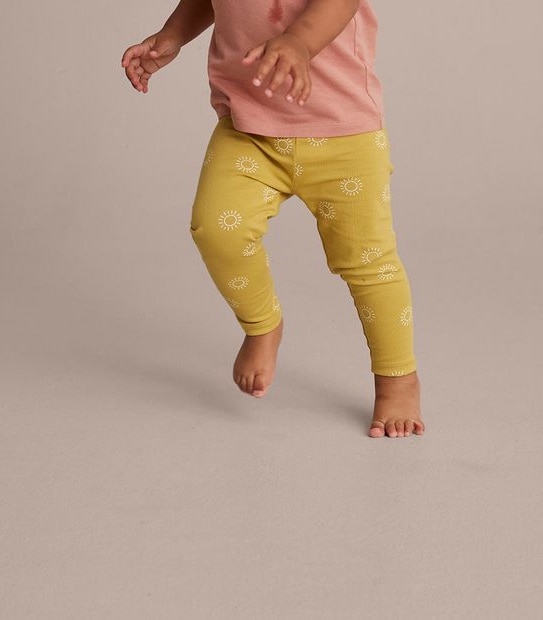 Baby Organic Cotton Print Leggings