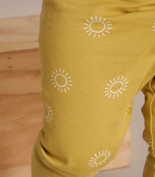 Baby Organic Cotton Print Leggings 2 of 5