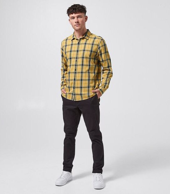 Commons Shirt - Mustard Check
