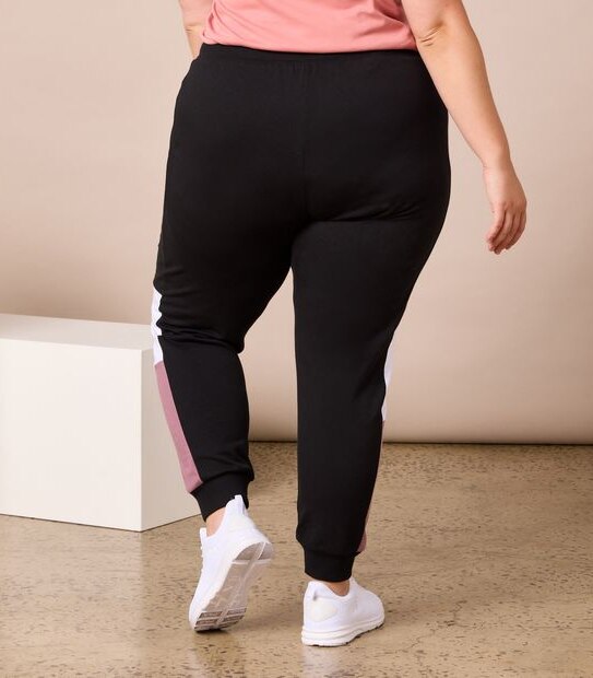 Fila Plus Size Isa Spliced Trackpants 3 of 5