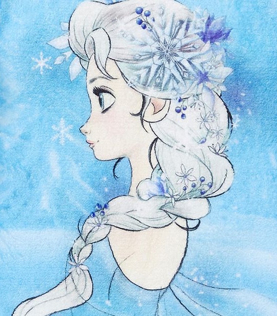 Disney Frozen Elsa Polar Fleece Jumper