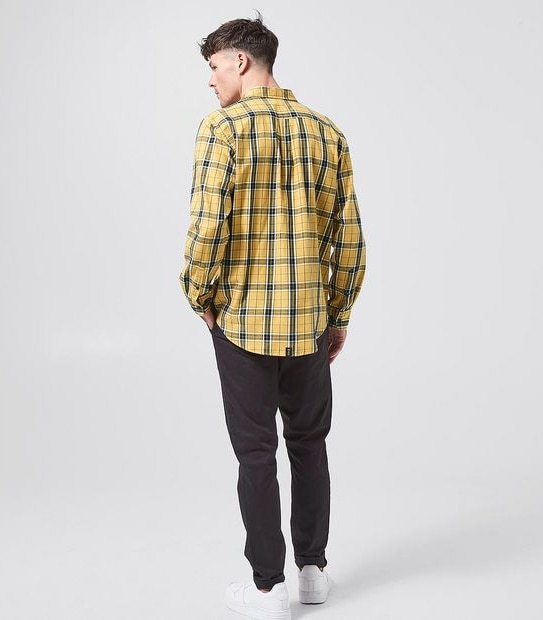 Commons Shirt - Mustard Check
