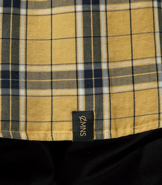 Commons Shirt - Mustard Check