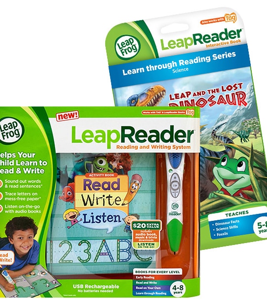 LeapFrog LeapReader + Leap And The Lost Dinosaur Bundle