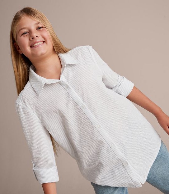 Striped Textured Shirt