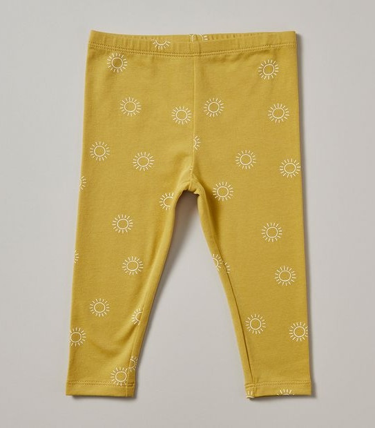 Baby Organic Cotton Print Leggings 5 of 5