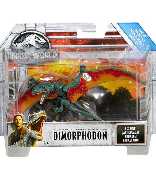 Jurassic World Attack Pack&trade; Assorted