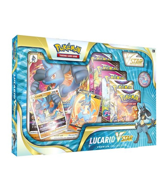 Pokemon TCG: Lucario VSTAR Premium Collection - Assorted*