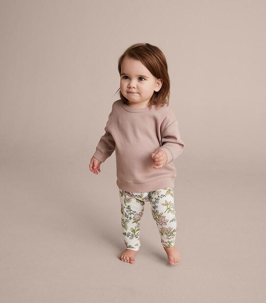 Baby Organic Cotton Print Leggings 5 of 5