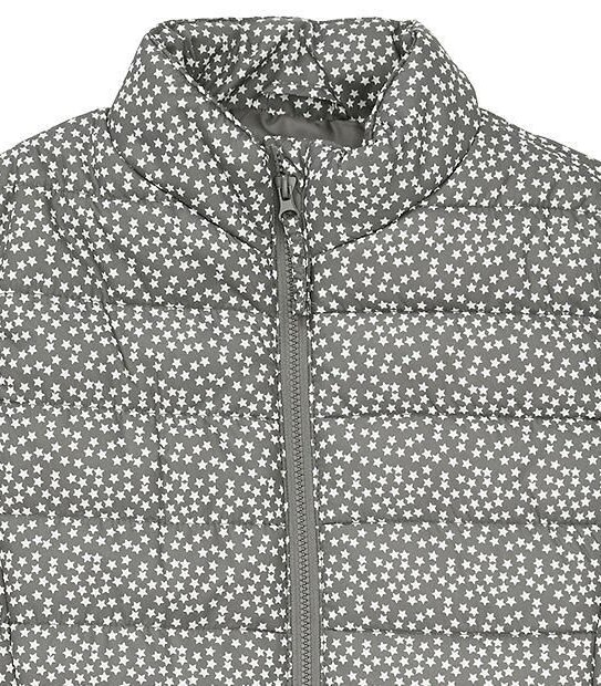 Star Print Puffer Vest