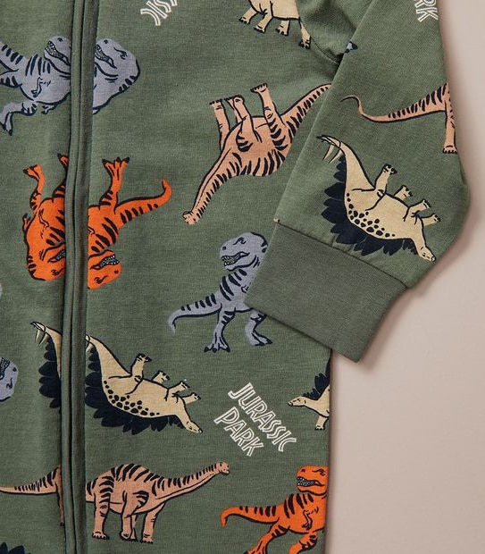Baby Unisex Jurassic Park Coverall