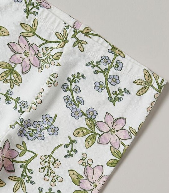 Baby Organic Cotton Print Leggings