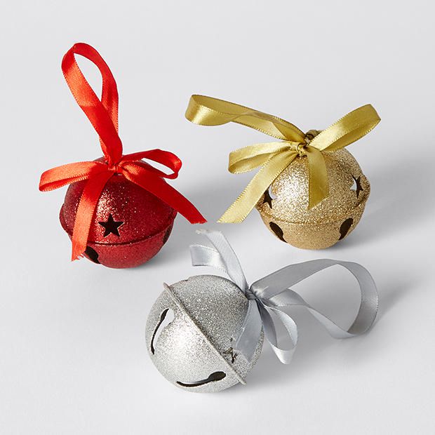 Heritage Glitter Bell Christmas Ornament Heritage Glitter Bell Christmas Ornament
