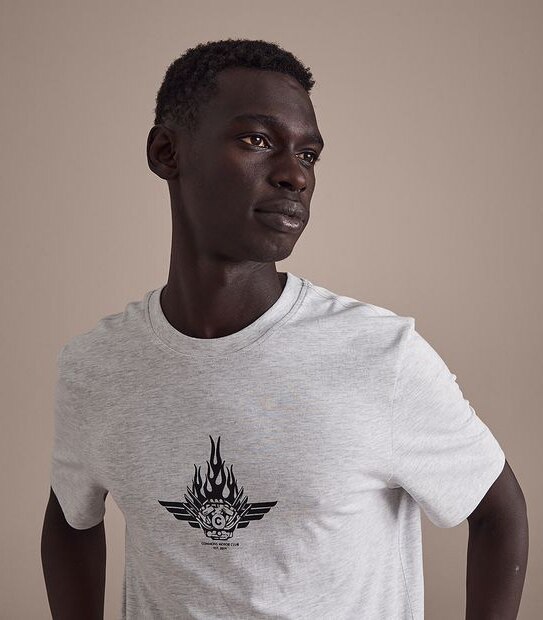 Commons Motor Club Print T-Shirt