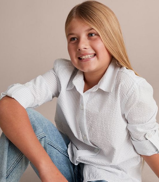 Striped Textured Shirt