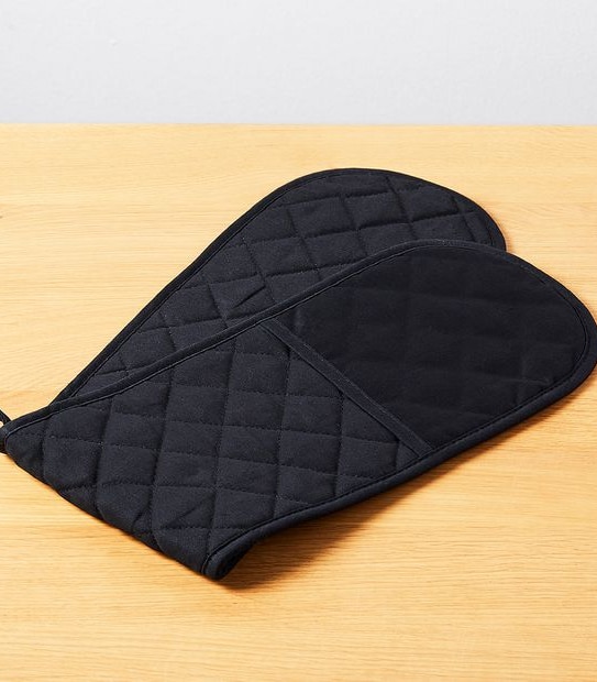 Black Double Oven Glove