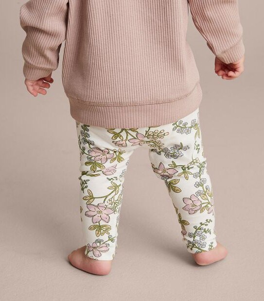 Baby Organic Cotton Print Leggings 3 of 5