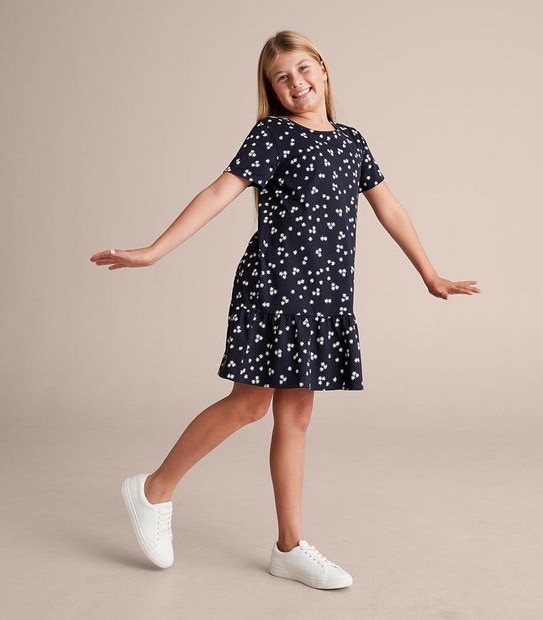 Drop Hem Dress