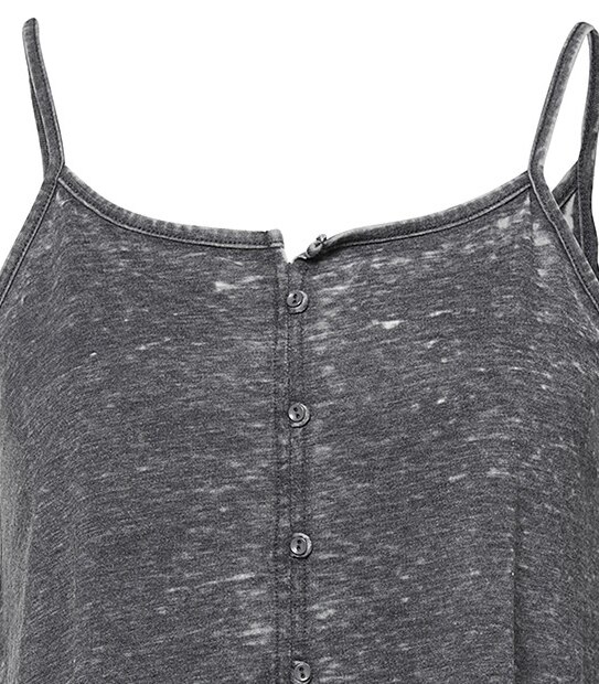 Lily Loves Button Front Cami - Peacoat 5 of 5