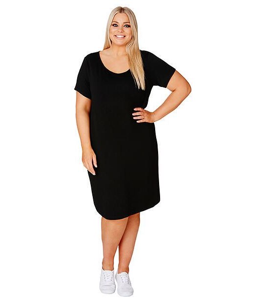 Belle Curve Jersey TShirt Dress Target Australia