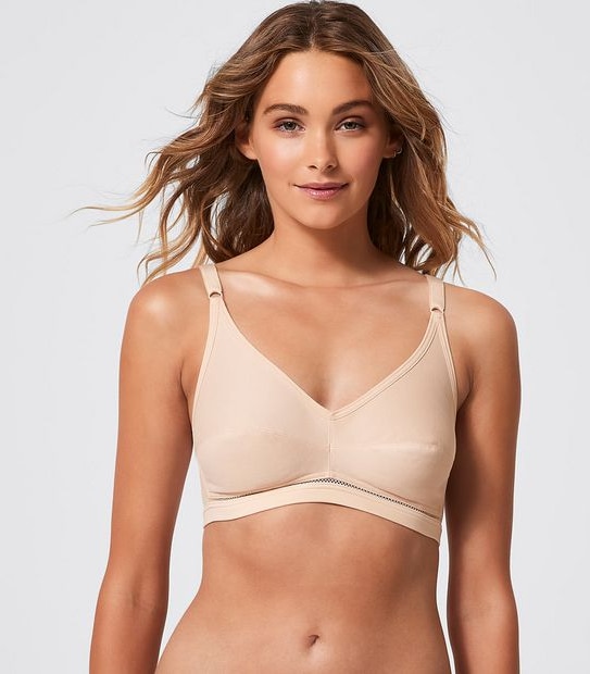 Classic Wirefree Bra - Natural