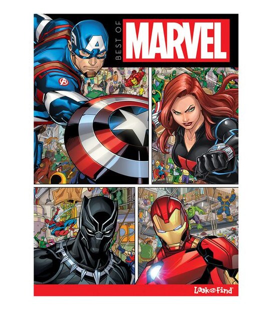 Look And Find Best Of Marvel