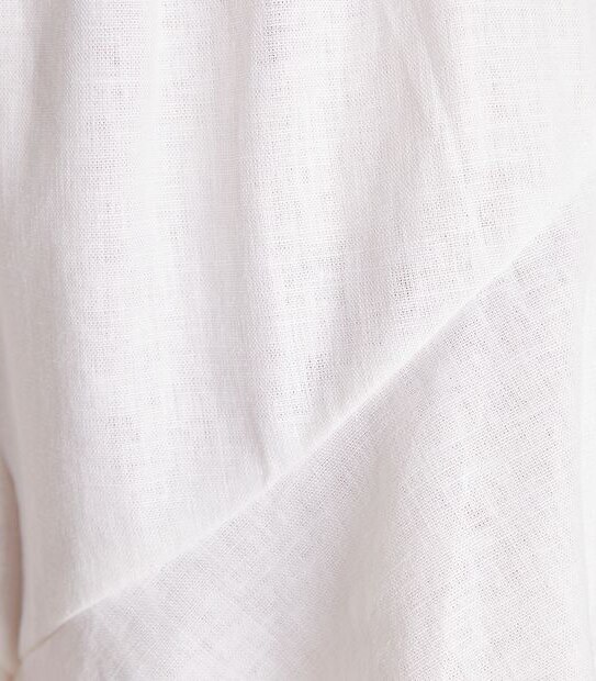 Lily Loves Linen Blend Frill Edge Shorts 2 of 5