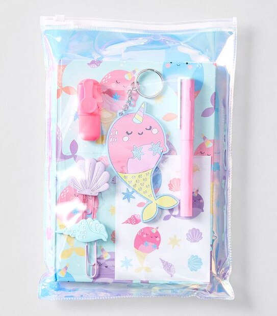 Narwhal Journal & Keyring Set