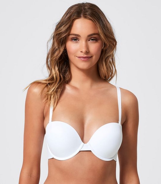 Gin Strapless Bra - White