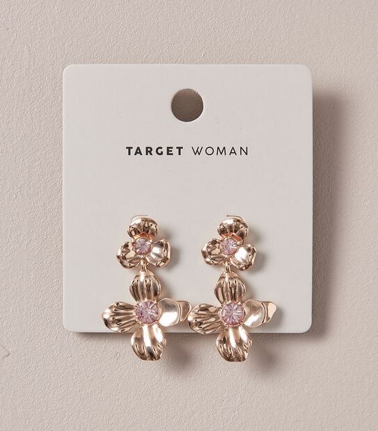 Double Flower Earrings