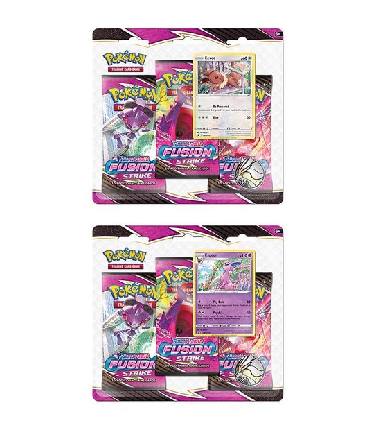 Pokemon TCG: Sword & Shield—Fusion Strike Expansion 3 Blister Pack - Assorted*