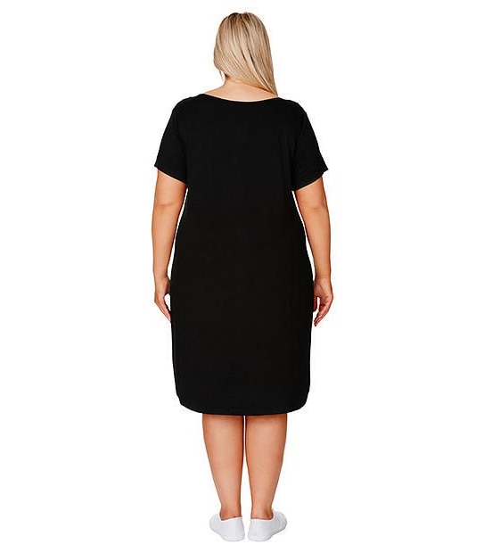 Belle Curve Jersey T-Shirt Dress 2 of 4