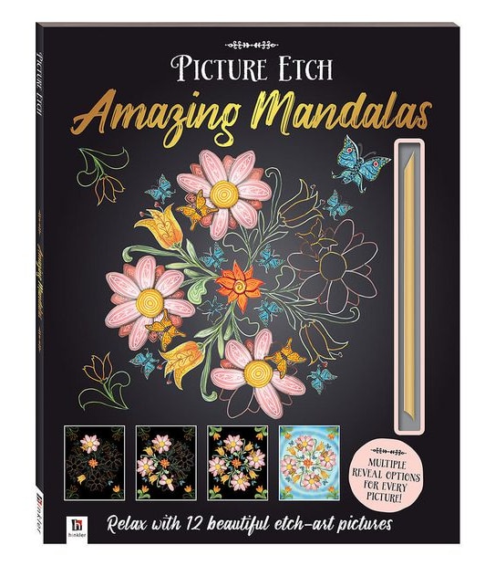 Picture Etch Amazing Manadalas 