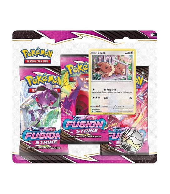 Pokemon TCG: Sword & Shield—Fusion Strike Expansion 3 Blister Pack - Assorted*