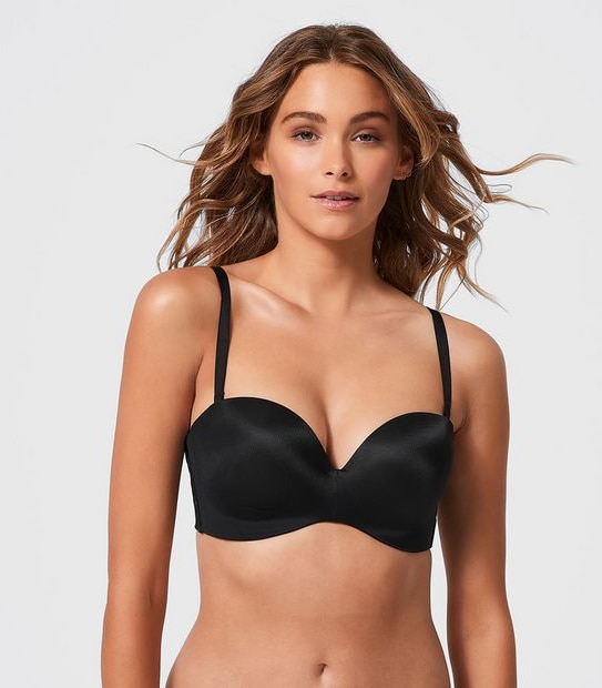 Moulded Wirefree Strapless Bra; Style: TLSWF070 - Black