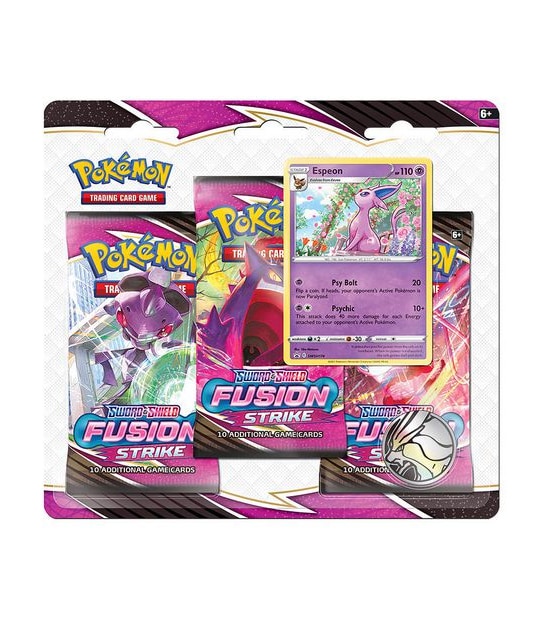 Pokemon TCG: Sword & Shield—Fusion Strike Expansion 3 Blister Pack - Assorted*