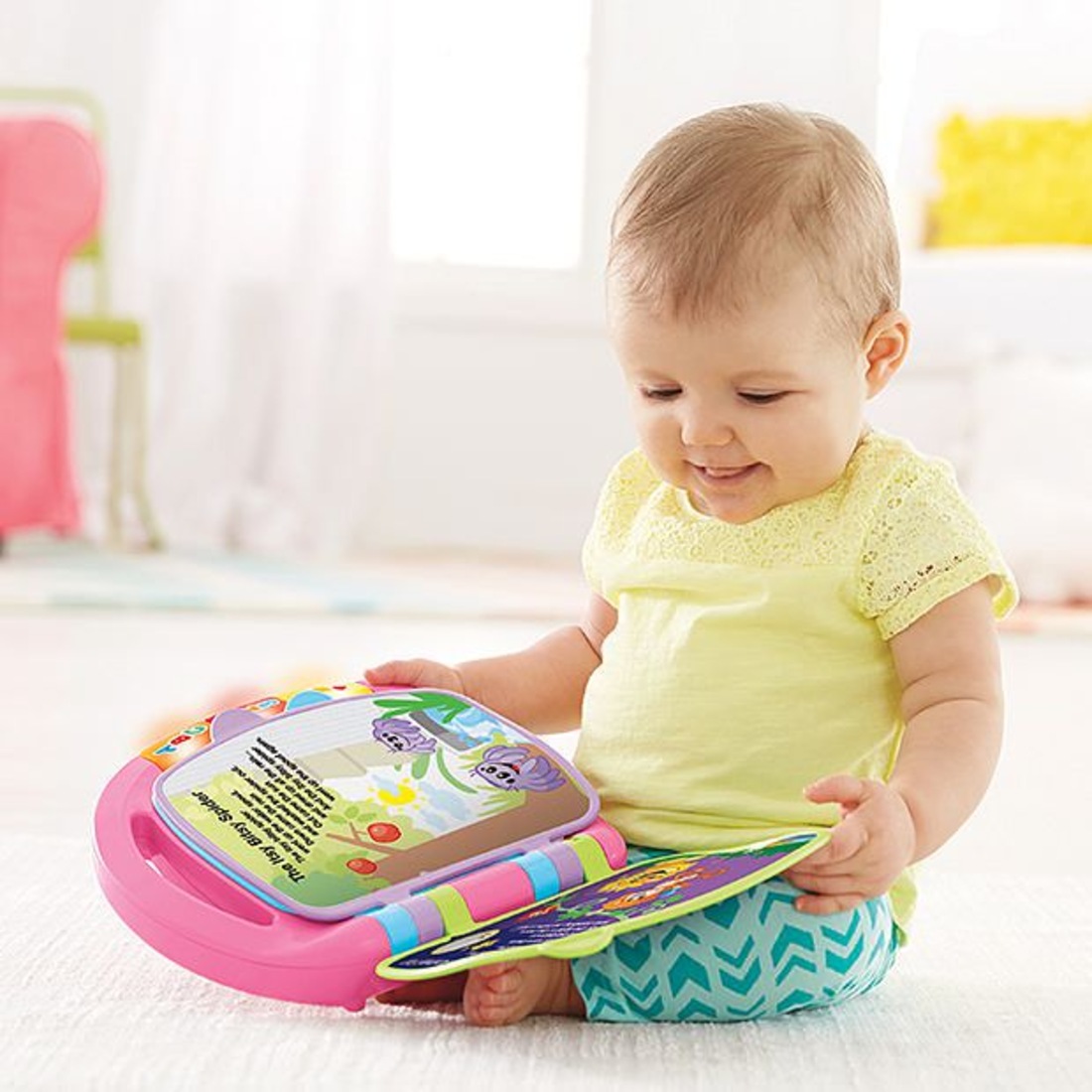 Fisher Price Laugh Learn Storybook Rhymes Pink Target Australia